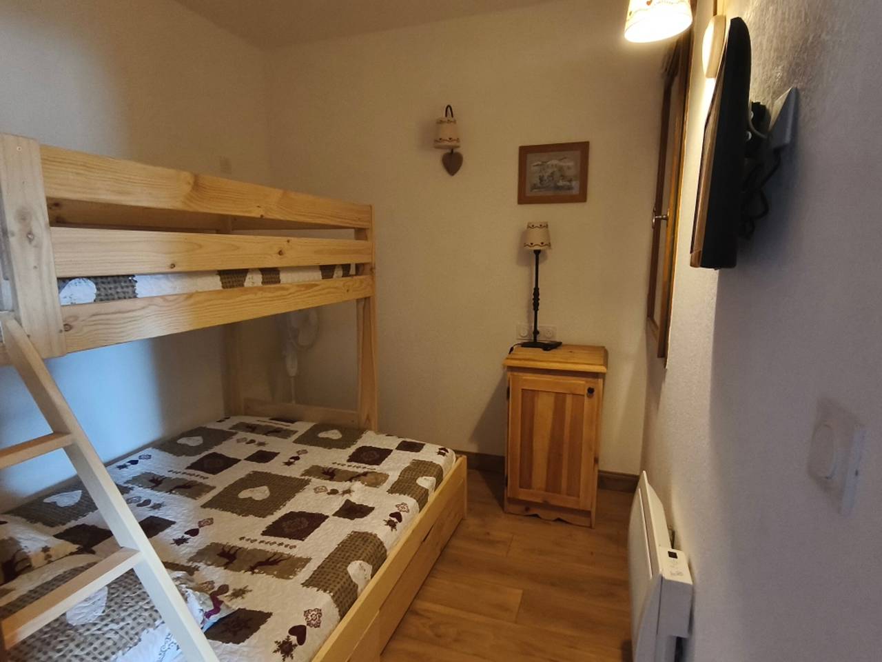 Appartement entier, Appartement cosy, 4 pers, à 5 min des pistes, parking couvert in Orcières, Parc national des Écrins