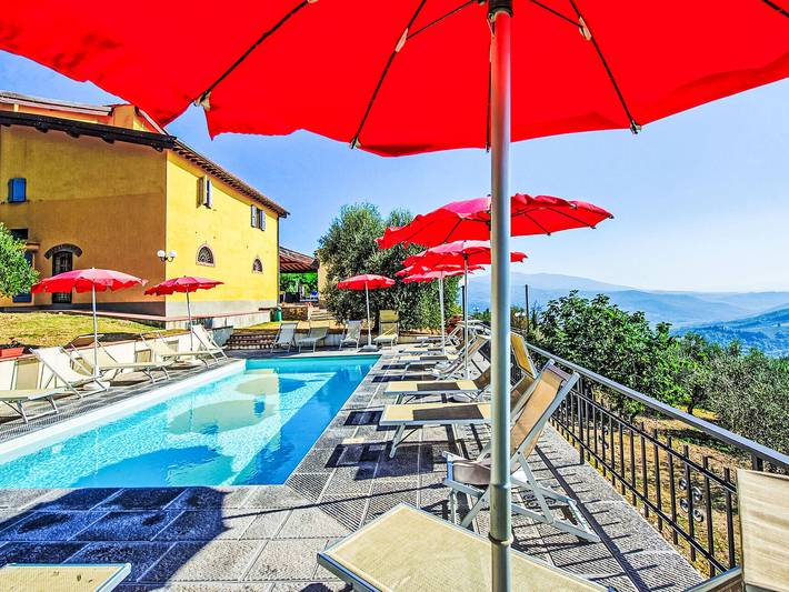 Location de vacances pour 14 personnes, avec jardin ainsi que terrasse et vue à Pontassieve - 4