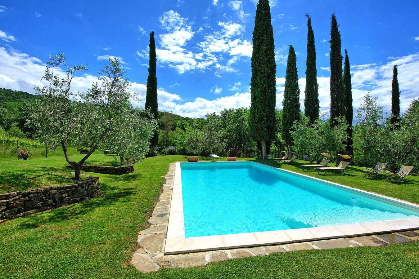 Villa für 10 Personen mit Terrasse in Capolona, Casentino