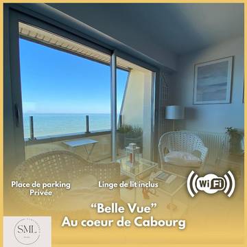 Gîte pour 4 personnes, avec vue et balcon dans Grand Casino de Cabourg