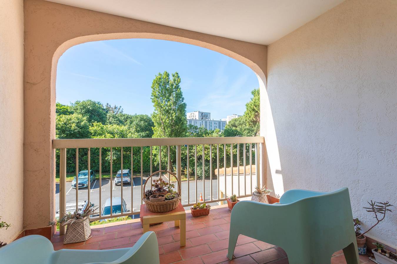 Ganze Wohnung, Ferienwohnung 'Domaine' mit Gemeinschaftspool, Balkon und Wi-Fi in Sainte-Maxime, Draguignan Region