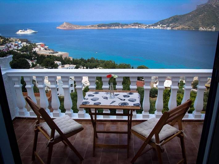 Appartement de vacances pour 2 personnes, avec vue et terrasse