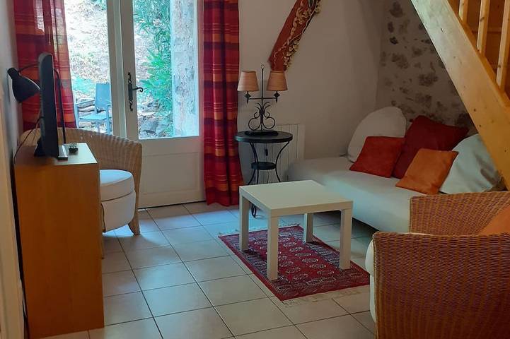 Appartement de vacances pour 4 personnes, avec jardin