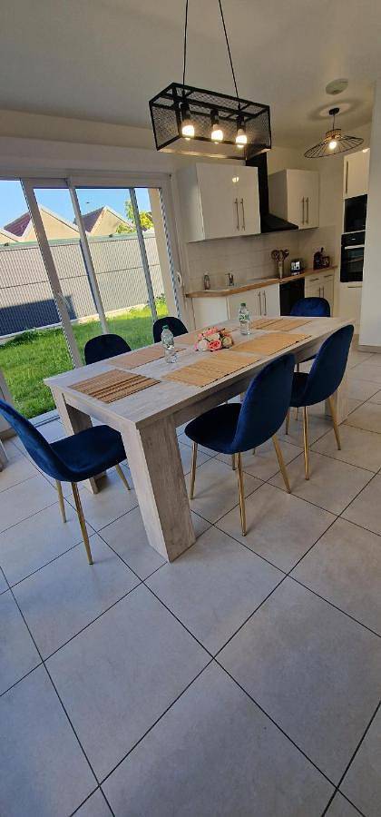 Maison de vacances pour 8 personnes, avec jardin et vue