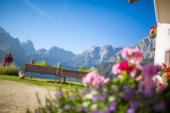 Ferienwohnung für 4 Personen, mit Garten und Sauna sowie Ausblick im Drei Zinnen - 3