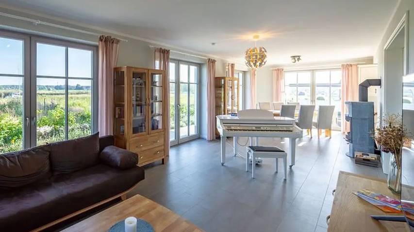 Ferienhaus mit Meerblick für 6 Personen, mit Garten und Sauna, mit Haustier in Sellin - 4