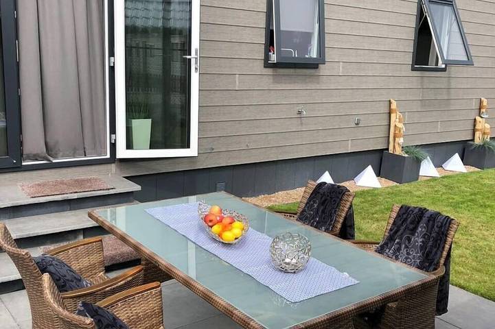 Chalet für 4 Personen, mit Garten