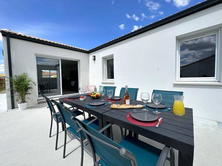 Maison de vacances pour 6 personnes, avec terrasse
