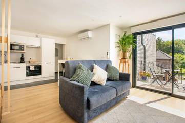 Gîte pour 4 personnes, avec balcon et vue à Angres