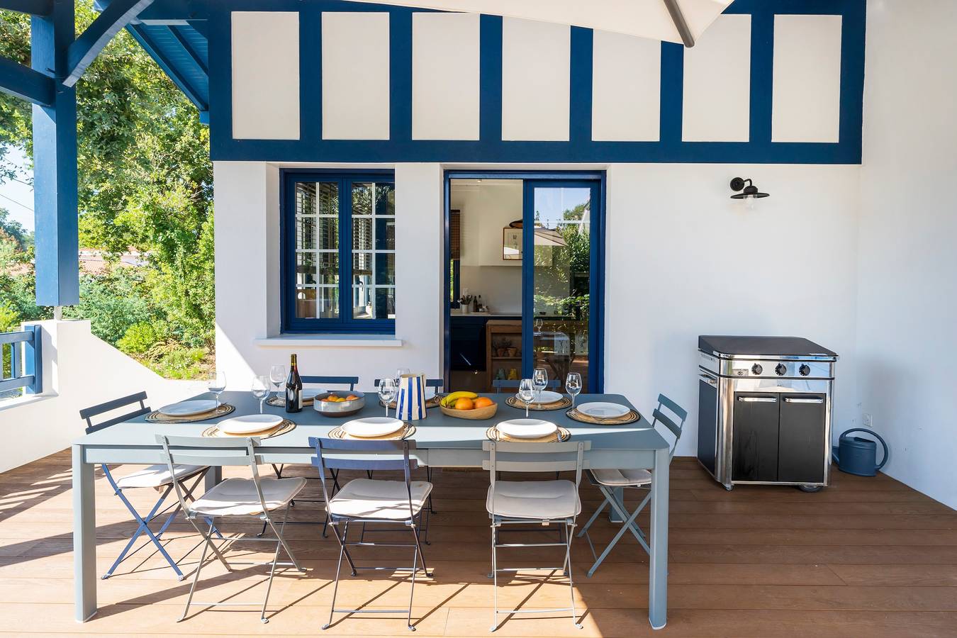 Ferienhaus Iparra – Golf von Hossegor – 12 Pers., privater Pool, Klimaanlage, strandnah in Hossegor, Côte d’Argent