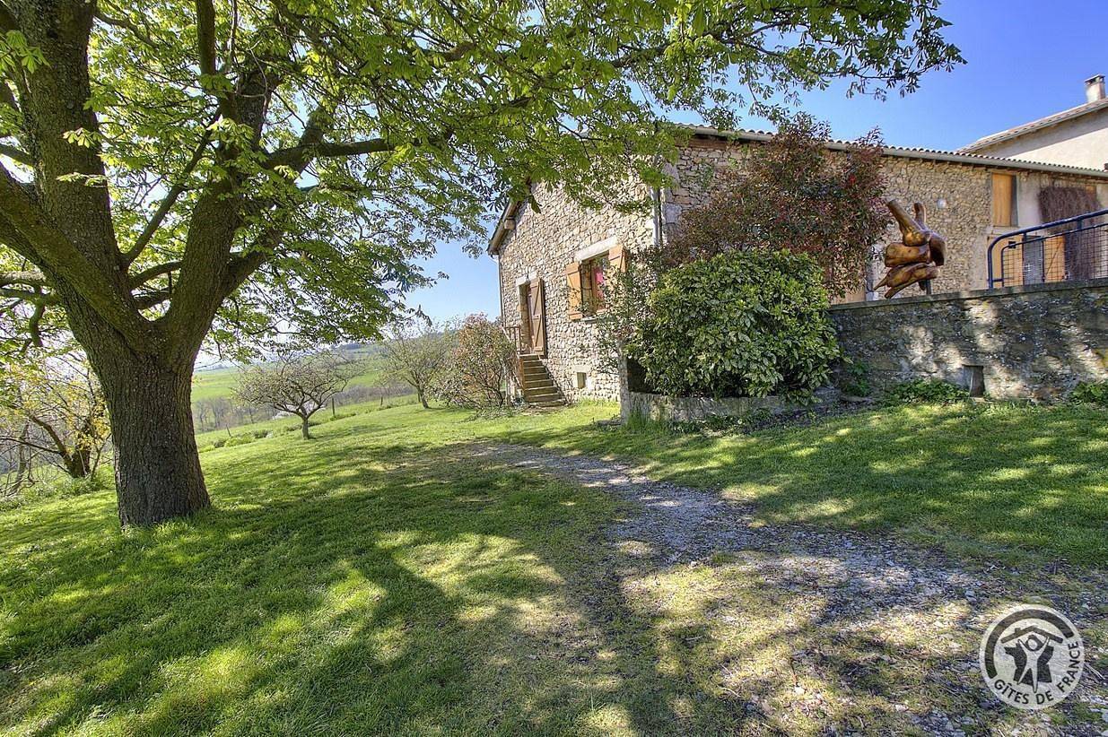 "Chez Odile et Georges" in Condrieu, Parque Natural Regional de Pilat