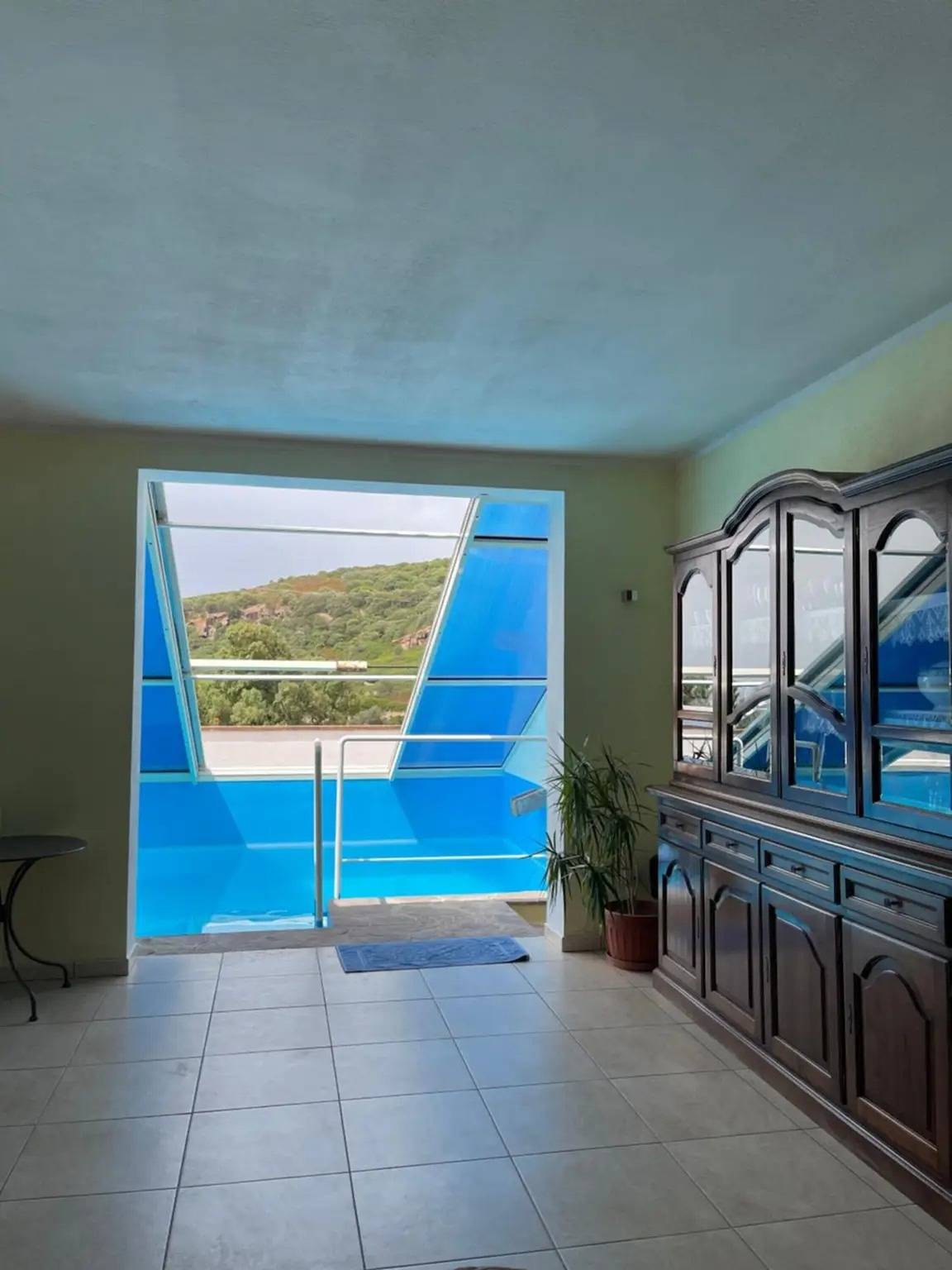 Villa Nuragica - Stanza con bagno privato e vista piscina in Nuraxi Figus, Gonnesa