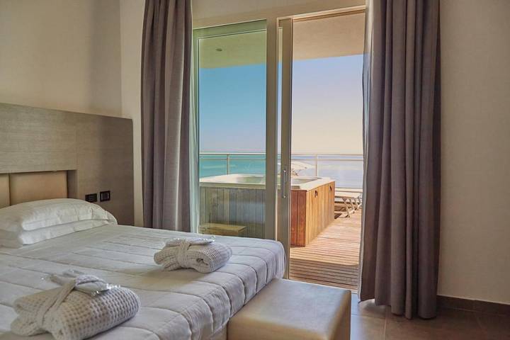 Hotel dla 2 osób, z sauna i ogród oraz basen i widok, zwierzęta dozwolone w Prowincja Rawenna