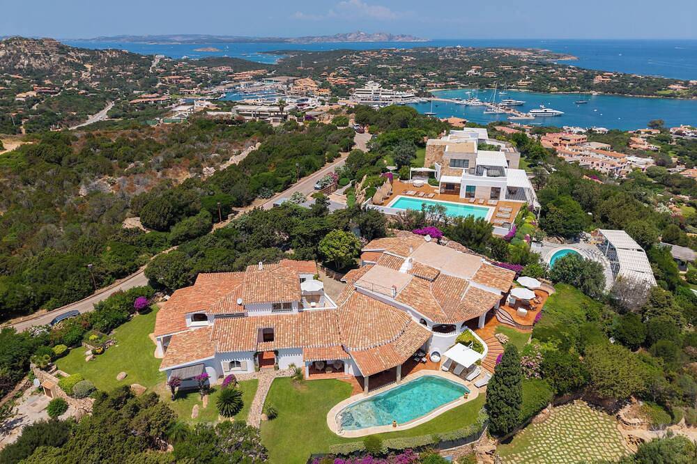 Spectacular panoramic villa in Porto Cervo center in Arzachena, Costa Smeralda