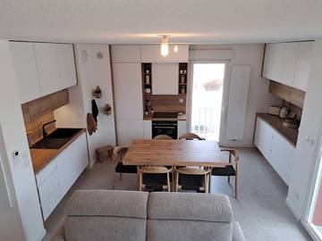 Gîte pour 8 personnes, avec balcon dans Office De Tourisme De Biscarrosse