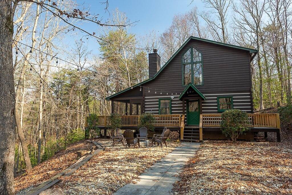 Dogs stay free / Private / 15mins Blue Ridge in Chattahoochee National Forest