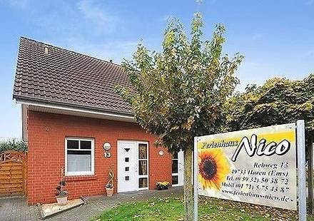 Vakantiehuis voor 6 personen, met terras en tuin in Haren (Ems)