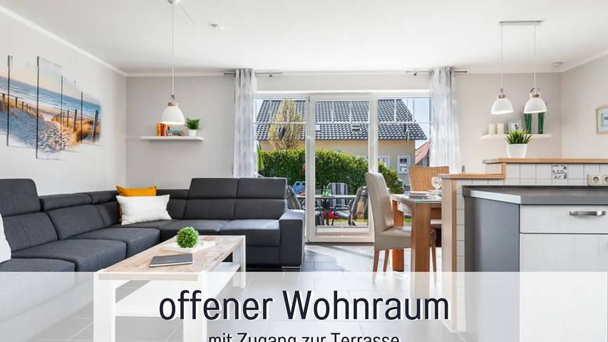 Ferienhaus für 8 Personen, mit Garten und Terrasse in Burgstaaken - 4