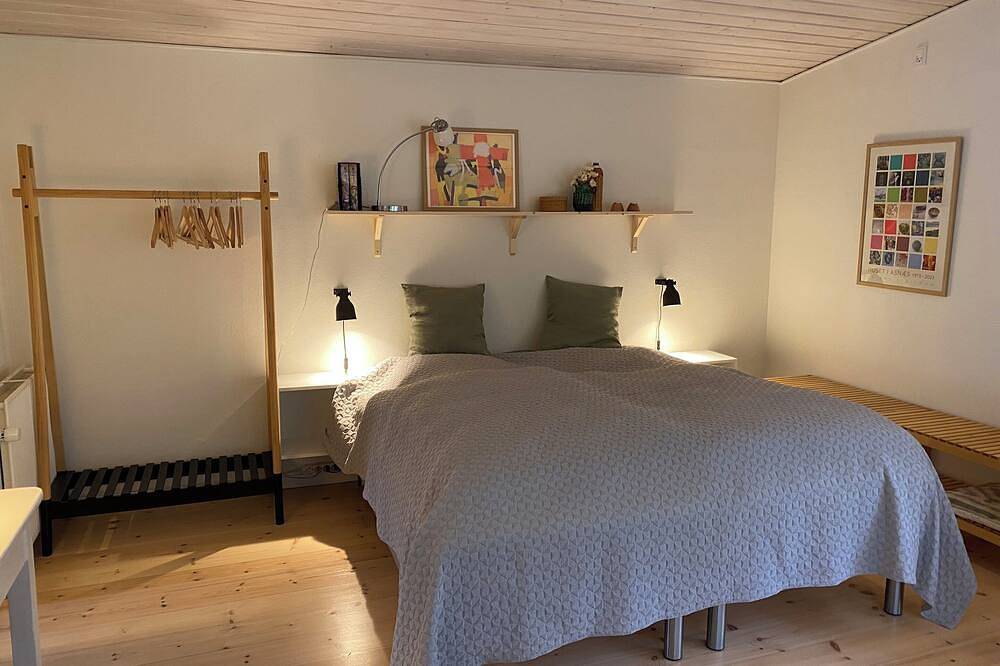 Idyllically situated wooden house by the forest in Viborg