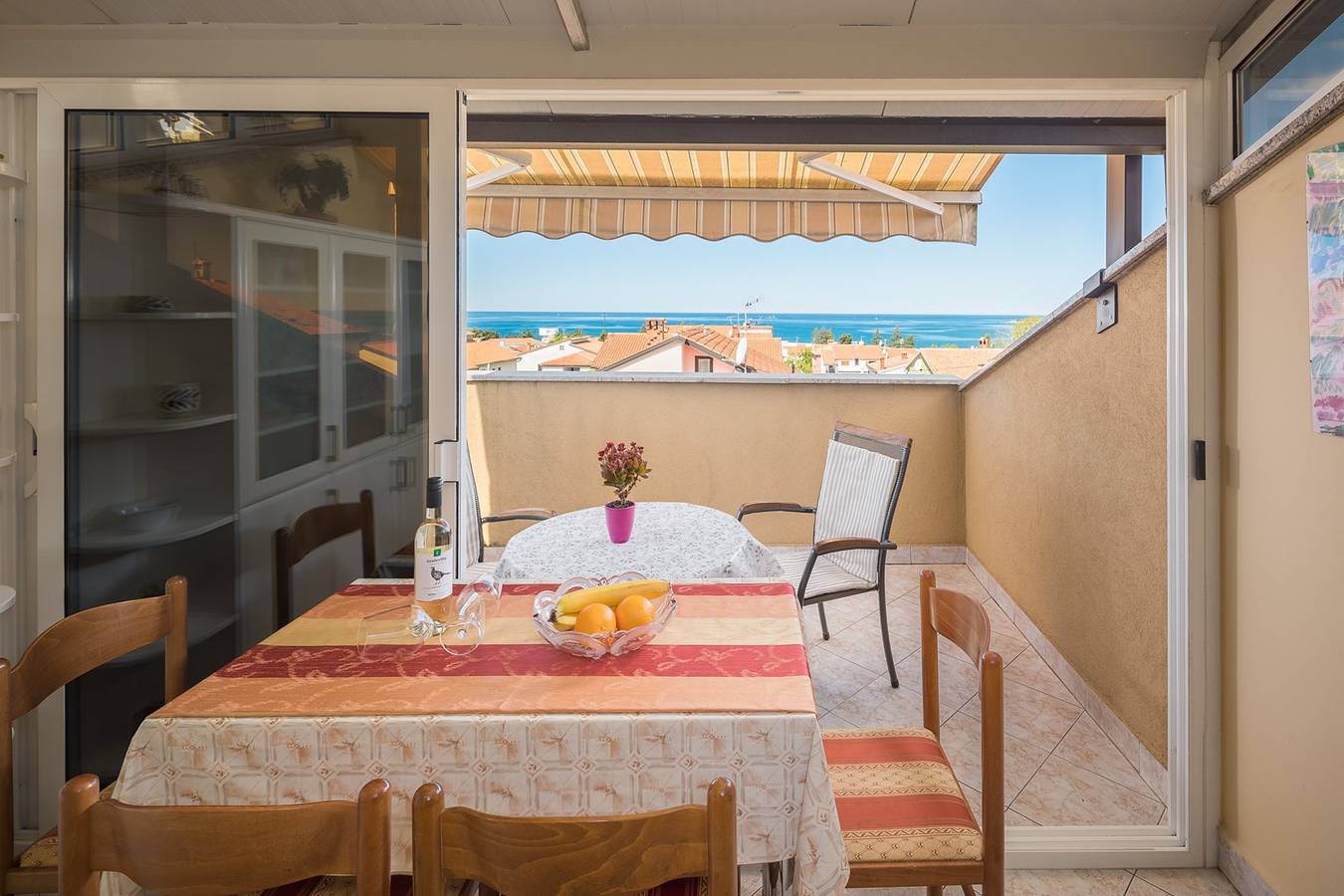 Apartamento entero, Apartamento de vacaciones para 4 personas con balcón in Poreč, Region de Porec