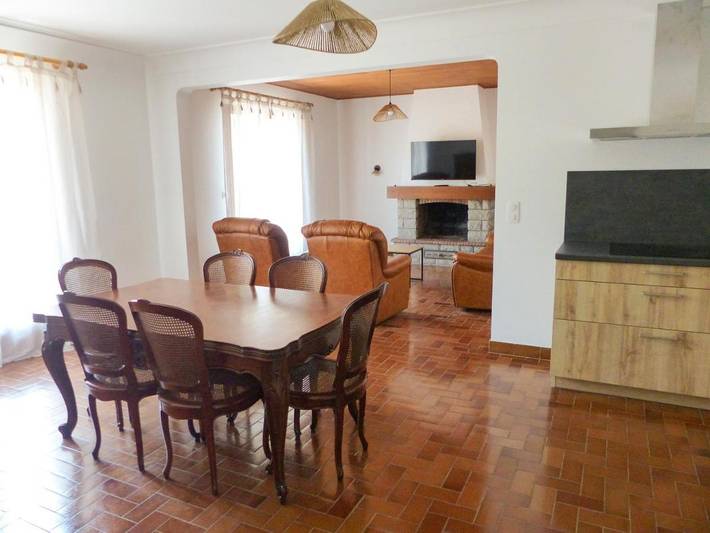 Location de vacances pour 6 personnes, avec terrasse et jardin à Magescq - 4