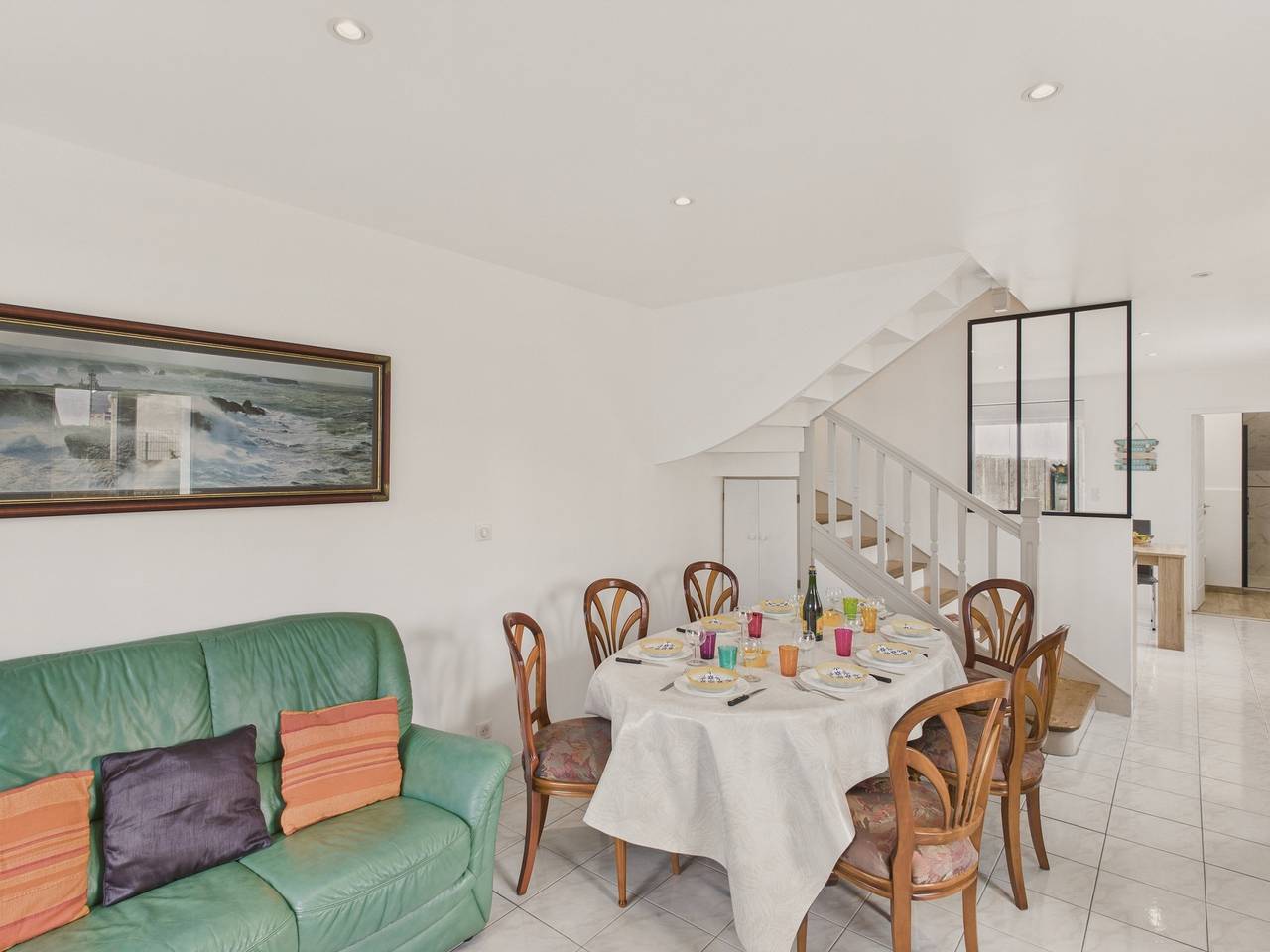 Maison pour 8 - barbecue et jardin - tout à pied in Guilvinec, Region de Quimper