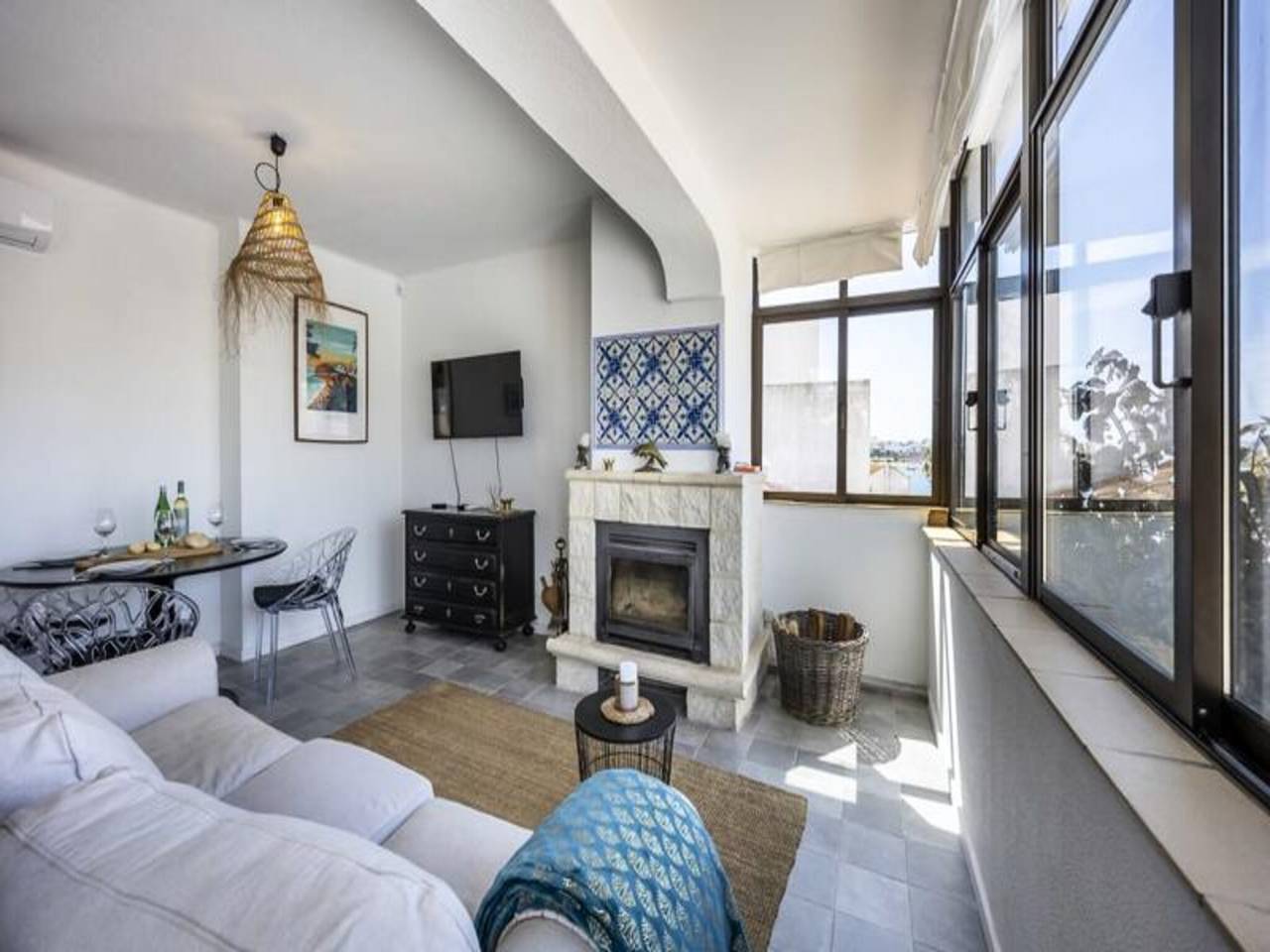 Ganze Wohnung, Wohnung in Ferragudo mit Hafenblick in Ferragudo, Faro Distrikt