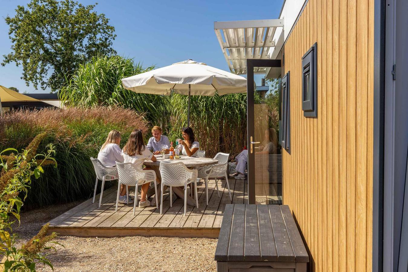 Camping Zonneweelde — Duin Lodge Family 6 Personen  in Nieuwvliet, Zeeuwse Kust