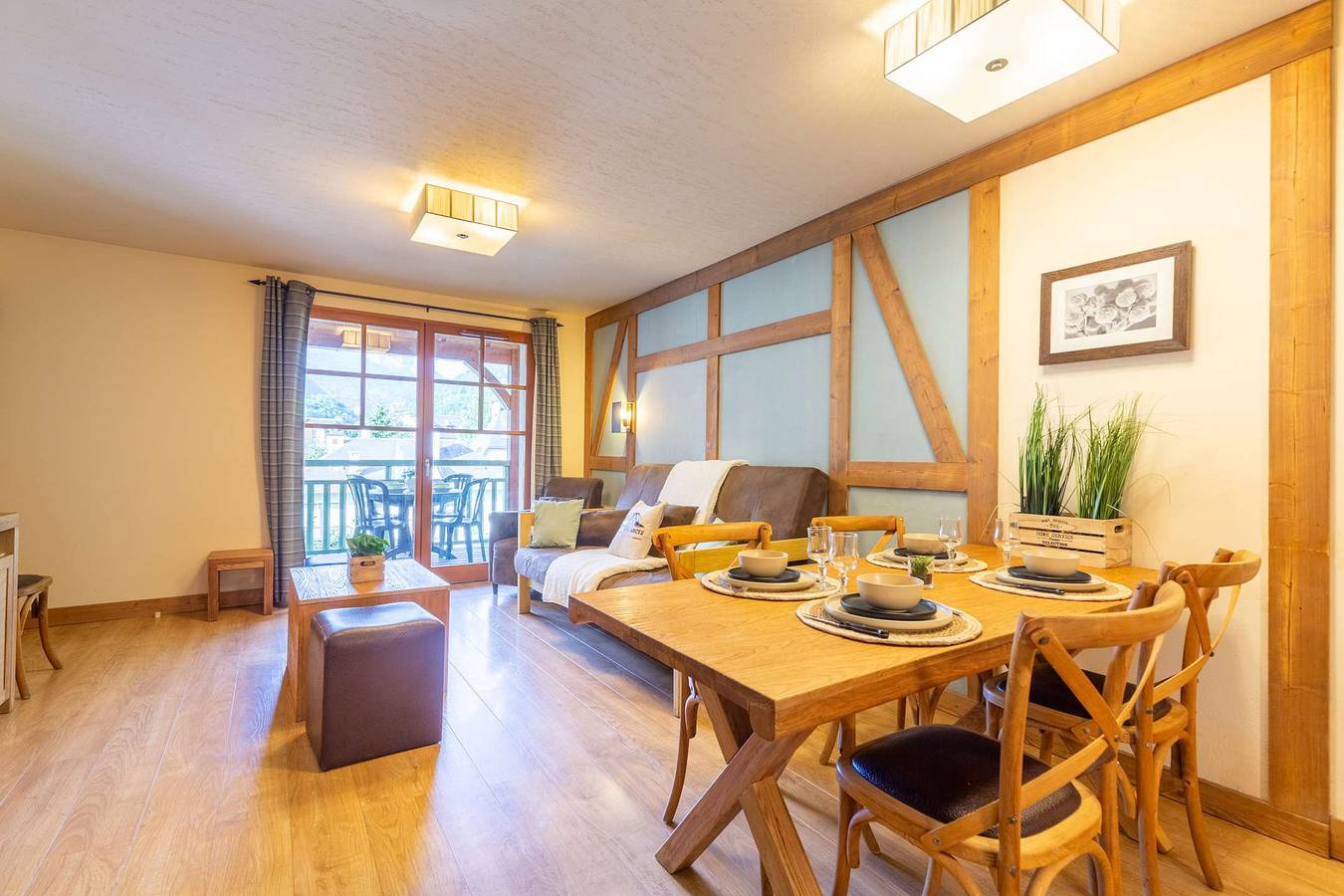 Ganze Ferienwohnung, Ferienwohnung für 10 Personen mit Balkon in Saint-Lary-Soulan, Nationalpark Pyrenäen