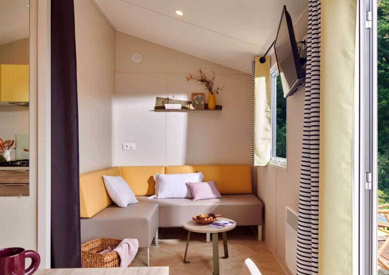 Zecamping familial espace aquatique pet friendly mobil-home Tv clim in Sérignan, Mittelmeerküste (Frankreich)