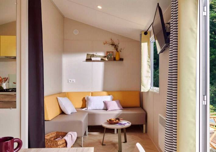 Camping pour 8 personnes, avec bassin pour enfant à Sérignan - 4