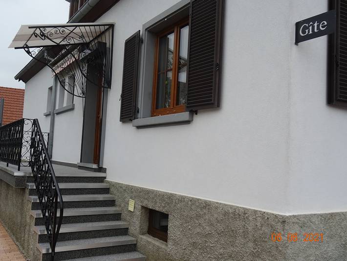 Gîte pour 4 personnes, avec jardin à Saint-Hippolyte