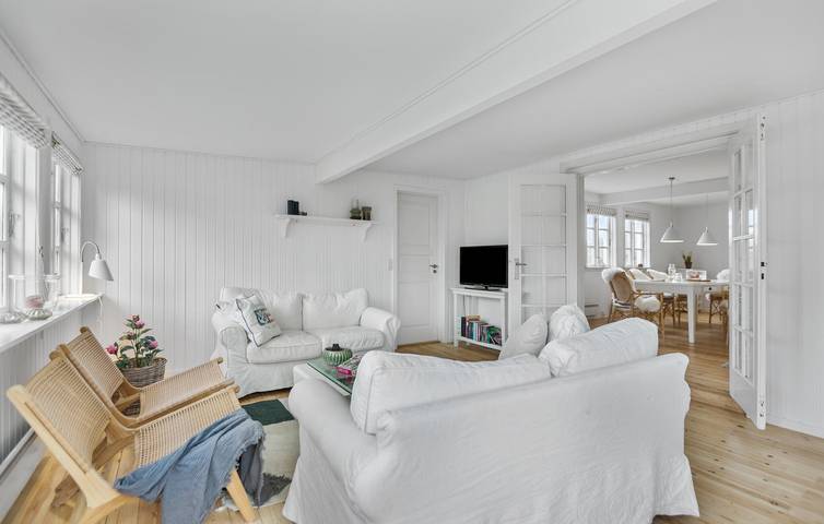 Ferienhaus für 7 Personen mit Terrasse in Hornbæk, Kattegat Küste