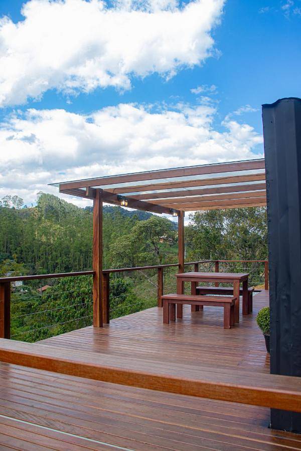 Camping pour 2 personnes, avec vue ainsi que terrasse et jardin dans le Sud-Est (Brésil)