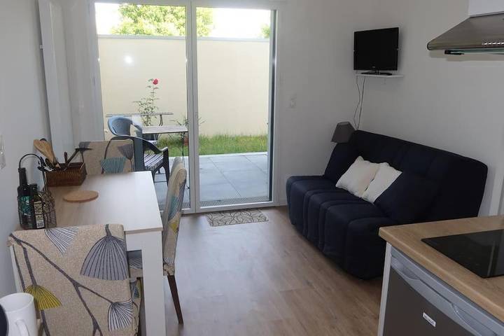 Appartement de vacances pour 3 personnes, avec jardin et terrasse