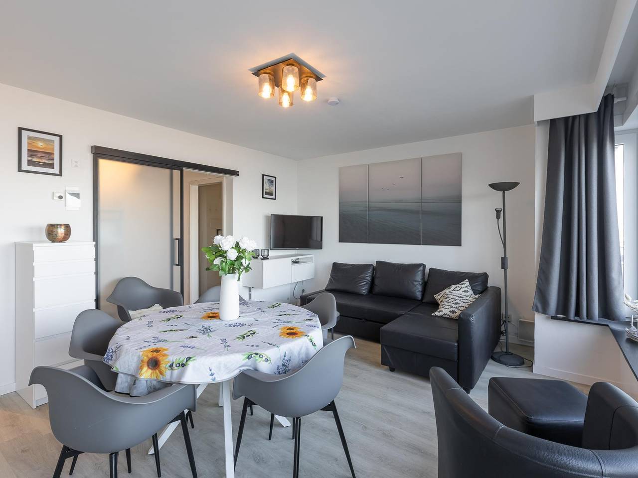 Gemütliches Studio mit Schlafbereich+Meerblick in Middelkerke, Belgische Küste
