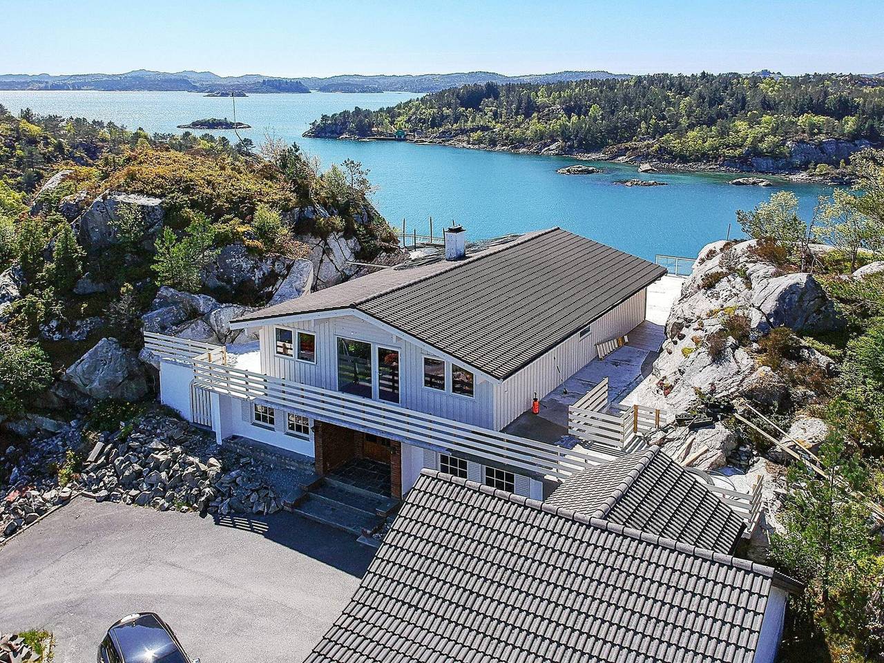 12 Personen Ferienhaus in Fitjar in Fitjar