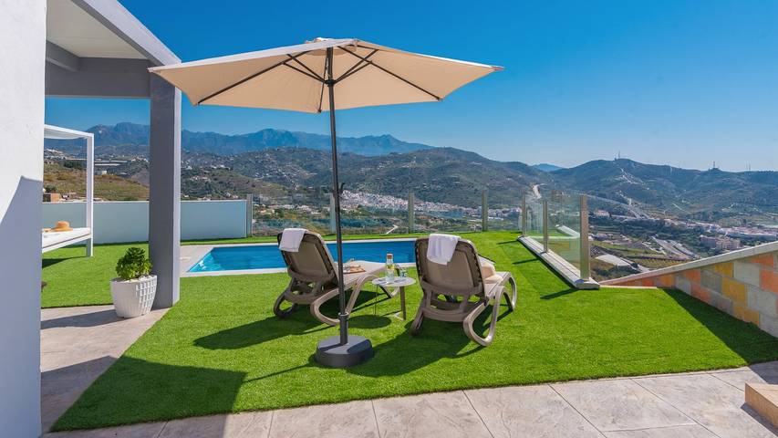 Villa für 2 Personen, mit Balkon/Terrasse und Pool in Málaga Provinz - 2