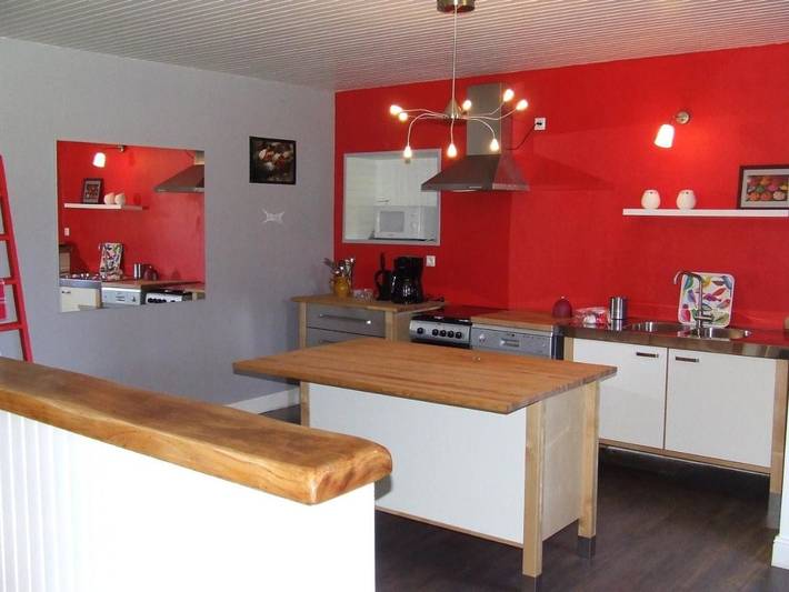 Location de vacances pour 8 personnes, avec terrasse et vue, animaux acceptés à Gommenec'h - 2