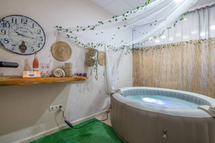 Maison de campagne pour 6 personnes, avec jacuzzi