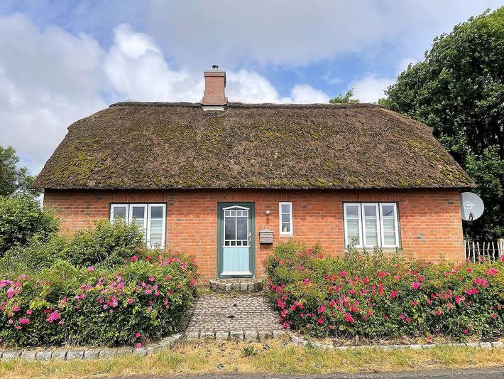 Ferienhaus für 6 Personen, mit Terrasse und Garten sowie Sauna und Ausblick in Emmelsbüll-Horsbüll