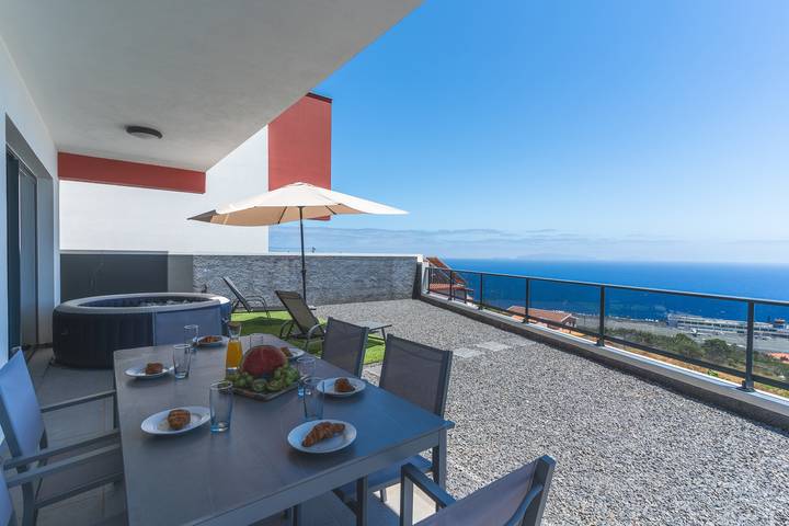 Ferienhaus für 6 Personen, mit Whirlpool und Balkon - 1