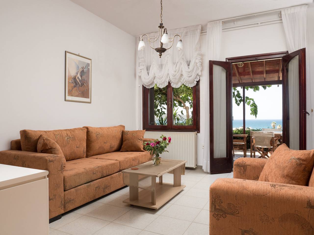Romantic Corner - Anoula Osase Sea View Maisonette in Kato Stalos, Chania region