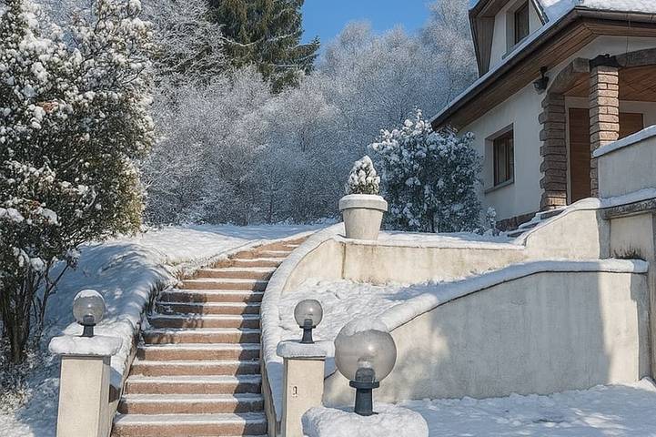 Villa pour 15 personnes, avec jacuzzi et terrasse ainsi que sauna et jardin, animaux acceptés dans les Vosges