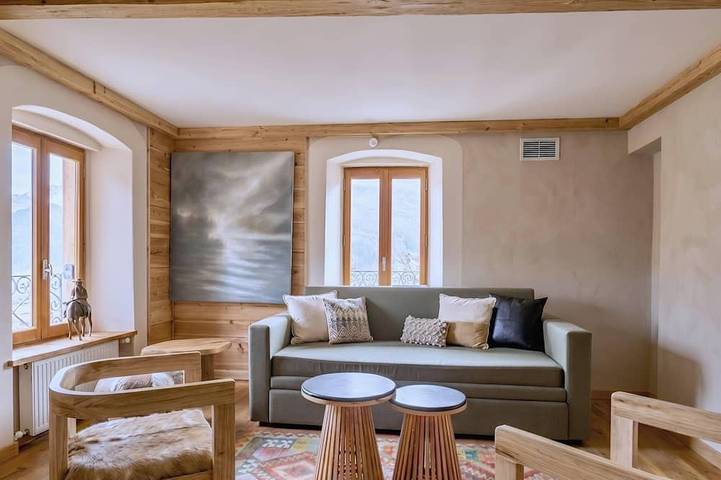 Ganze Wohnung, Casa-Niu Luxe discret, vue et pied des pistes in Saint-Véran, Queyras