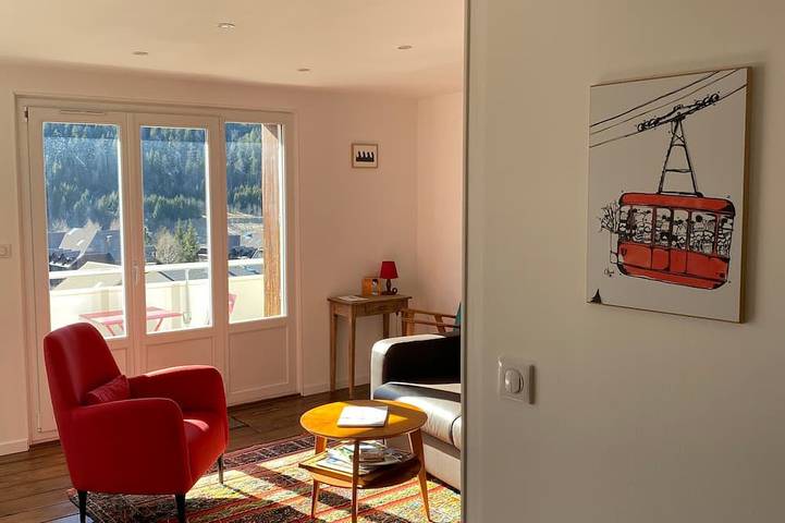 Appartement de vacances pour 4 personnes, avec balcon