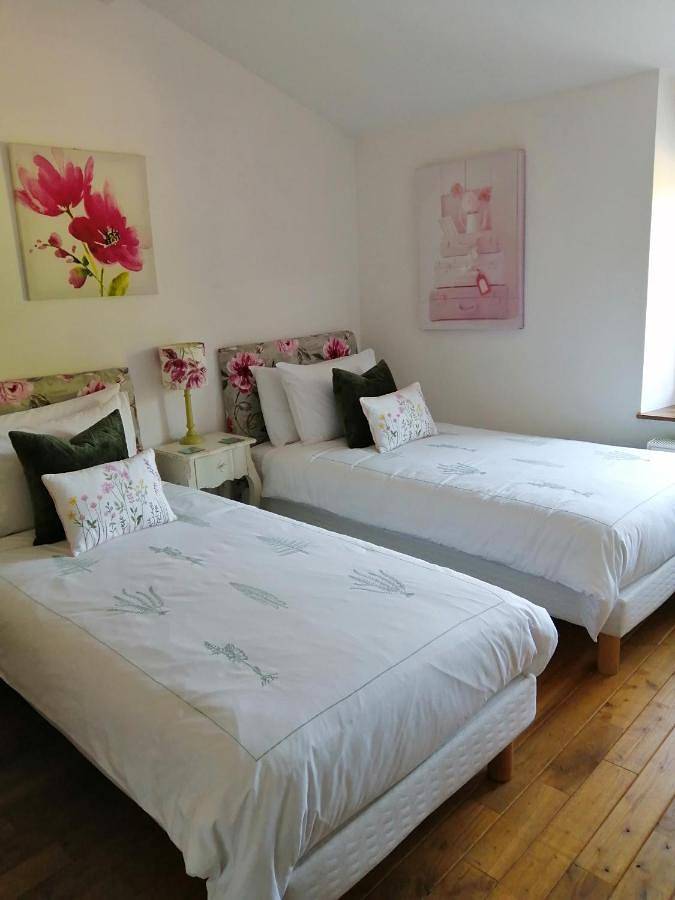 Twin Room with Garden View in Montcaret, Périgord Pourpre
