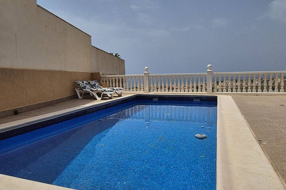 Apartamento entero, Casa Brisamar with stunning view over sea and mountain in Bolnuevo, Mazarrón