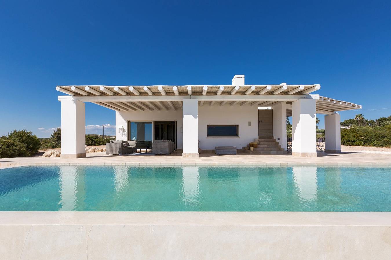 Villa für 10 Personen mit Pool in Manduria, Golf von Tarent