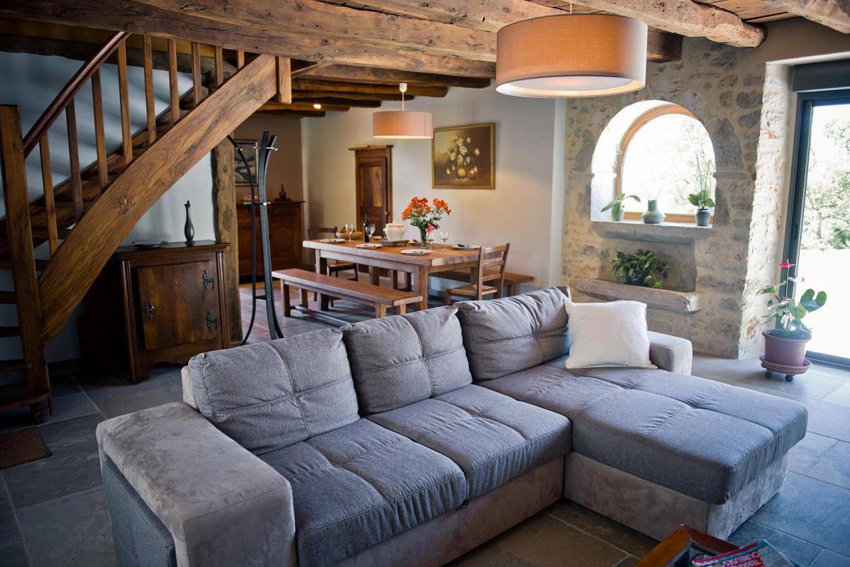 Gîte für 6 Personen mit Pool in Lentillac-du-Causse, Quercy
